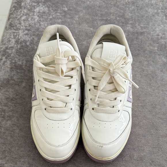 Givenchy Women's Sneakers in Cream and Lavender - Picture 1 of 8